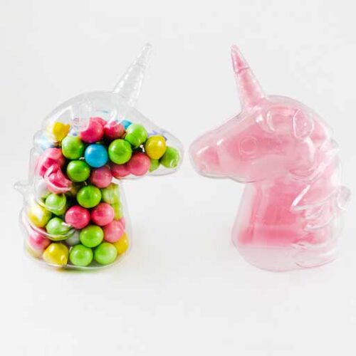 unicornio de plástico decorativo